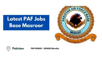 Latest PAF Jobs Base Masroor