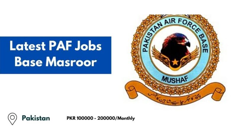 Latest PAF Jobs Base Masroor