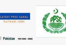 Latest PPSC Canal Patwari Jobs