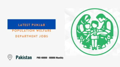 Latest Punjab Population Welfare Department Jobs