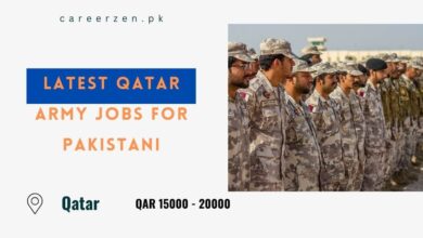 Latest Qatar Army Jobs for Pakistani