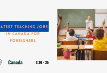 Latest Teaching Jobs in Canada for Foreigners