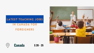 Latest Teaching Jobs in Canada for Foreigners