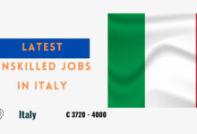 Latest Unskilled Jobs in Italy