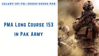 PMA Long Course 153 in Pak Army