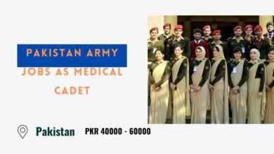 Pakistan Army Jobs as Medical Cadet