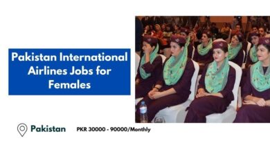 Pakistan International Airlines Jobs for Females