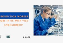 Production Worker Jobs in UK with Visa Sponsorship