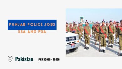 Punjab Police Jobs SSA and PSA