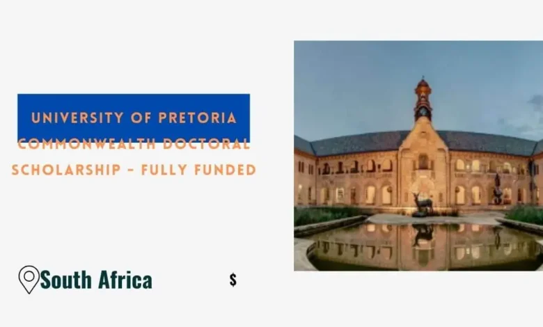 University of Pretoria Commonwealth Doctoral Scholarship