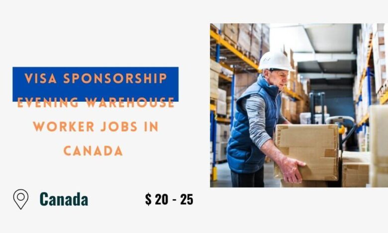 Evening Warehouse Worker Jobs in Canada