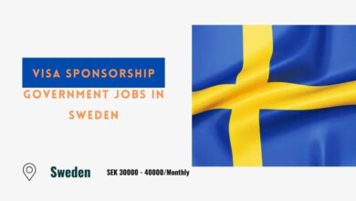 Visa Sponsorship Government Jobs in Sweden