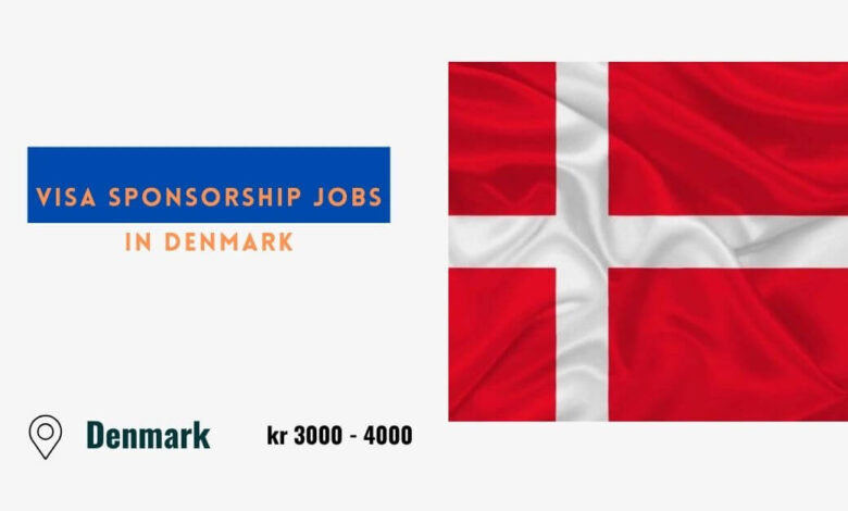 Visa Sponsorship Jobs in Denmark