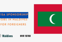 Visa Sponsorship Jobs in Maldives for Foreigners
