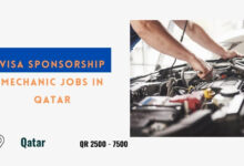 Visa Sponsorship Mechanic Jobs in Qatar