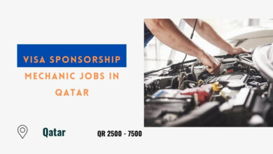 Visa Sponsorship Mechanic Jobs in Qatar