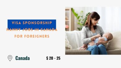 Visa Sponsorship Nanny Jobs in Canada For Foreigners