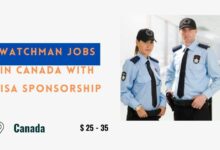 Watchman Jobs in Canada with Visa Sponsorship