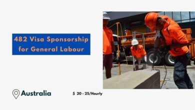 482 Visa Sponsorship for General Labour