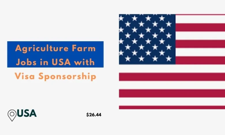 Agriculture Farm Jobs in USA