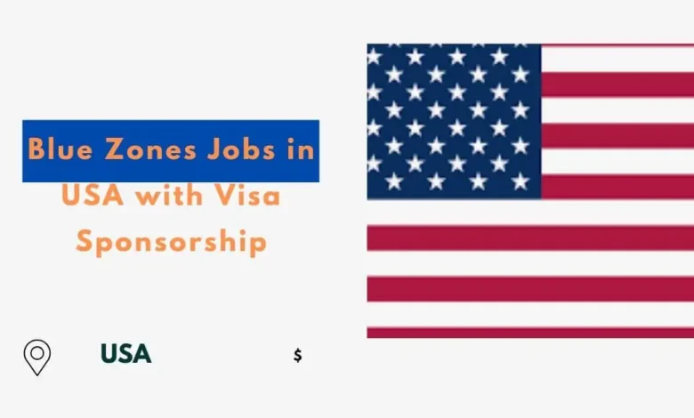 Blue Zones Jobs in USA