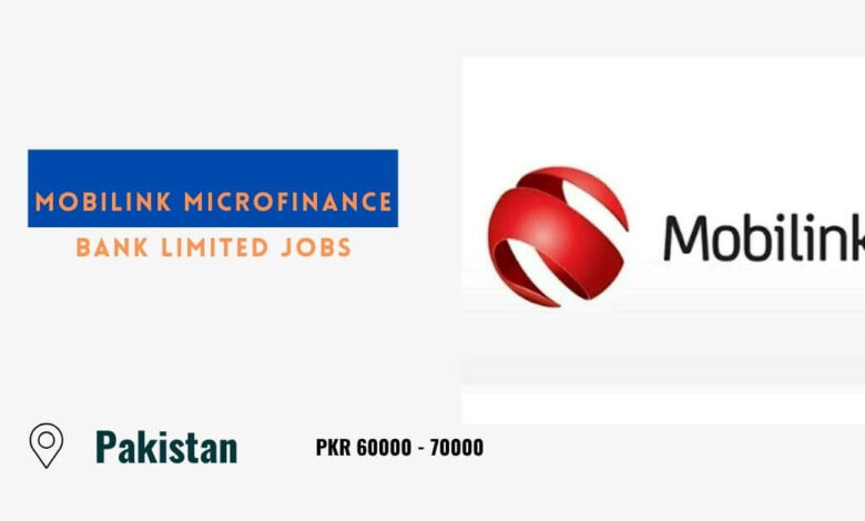 Mobilink Microfinance Bank Limited Jobs