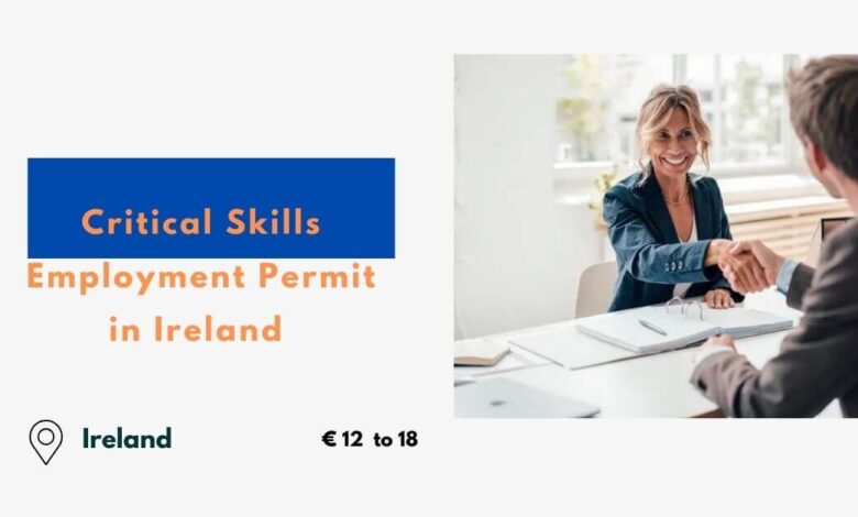 Critical Skills Employment Permit in Ireland