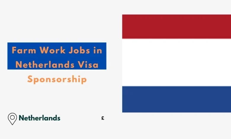 Farm Work Jobs in Netherlands