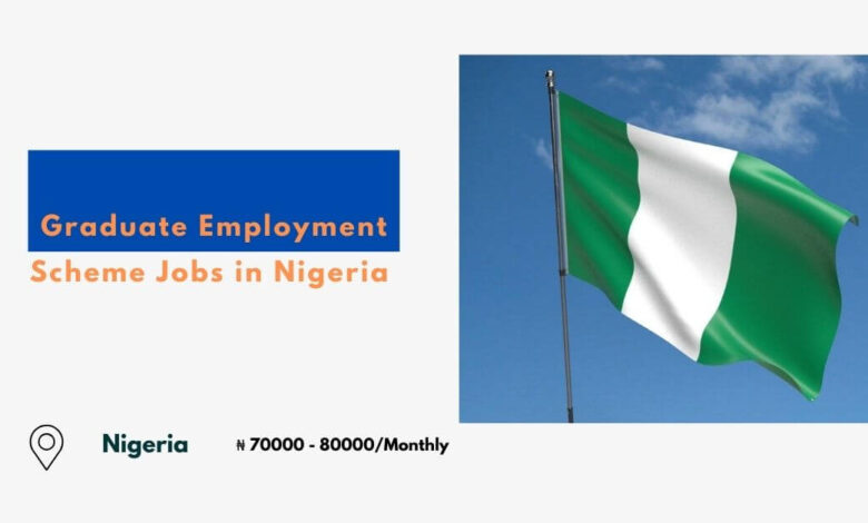 Graduate Employment Scheme Jobs in Nigeria