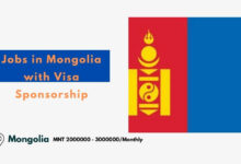 Jobs in Mongolia with Visa Sponsorship