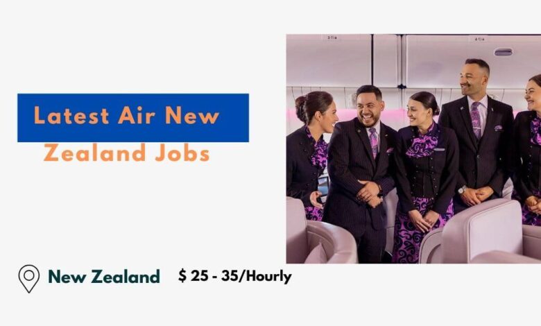 Latest Air New Zealand Jobs