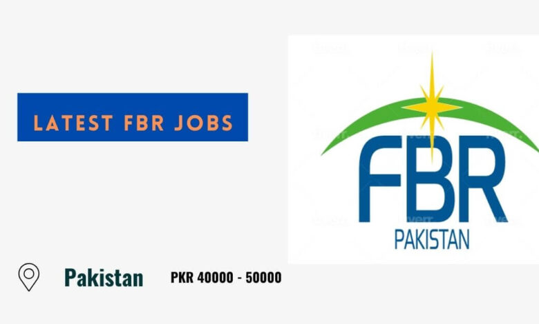 Latest FBR Jobs