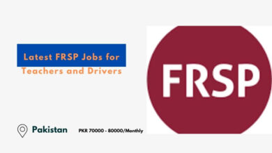 Latest FRSP Jobs for Teachers and Drivers