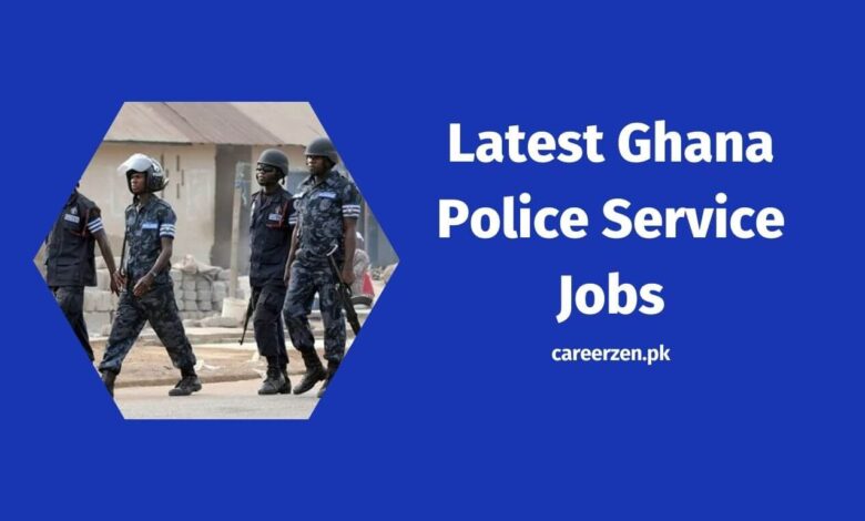 Latest Ghana Police Service Jobs