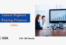 Latest Highest Paying Finance Jobs