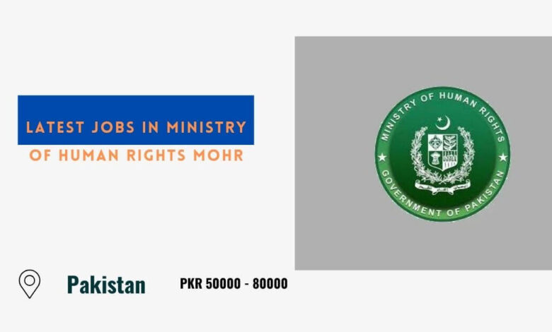 Latest Jobs in Ministry of Human Rights MOHR