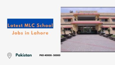 Latest MLC School Jobs in Lahore