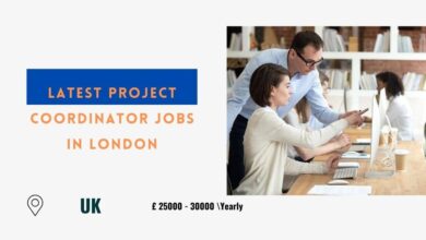 Latest Project Coordinator Jobs in London