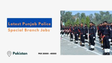 Latest Punjab Police Special Branch Jobs