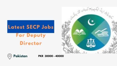 Latest SECP Jobs For Deputy Director