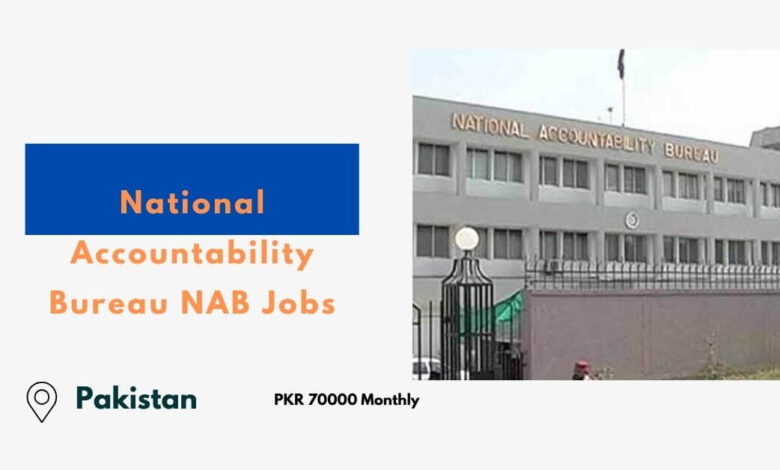 National Accountability Bureau NAB Jobs