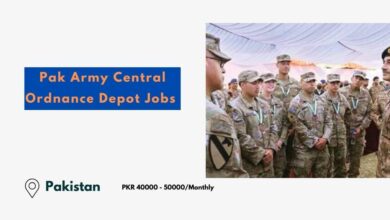 Pak Army Central Ordnance Depot Jobs