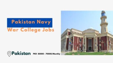 Pakistan Navy War College Jobs