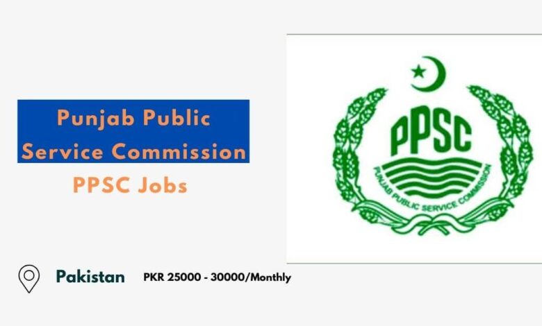 Punjab Public Service Commission PPSC Jobs