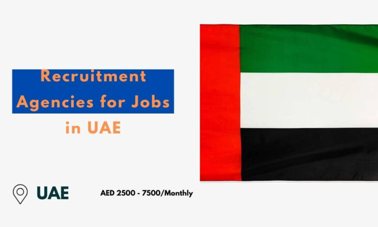 Recruitment Agencies for Jobs in UAE