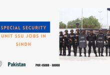 Special Security Unit SSU Jobs in Sindh