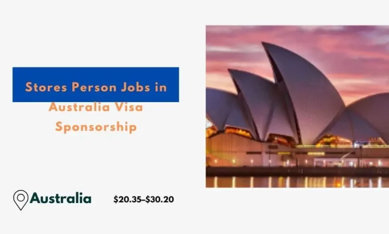 Stores Person Jobs in Australia