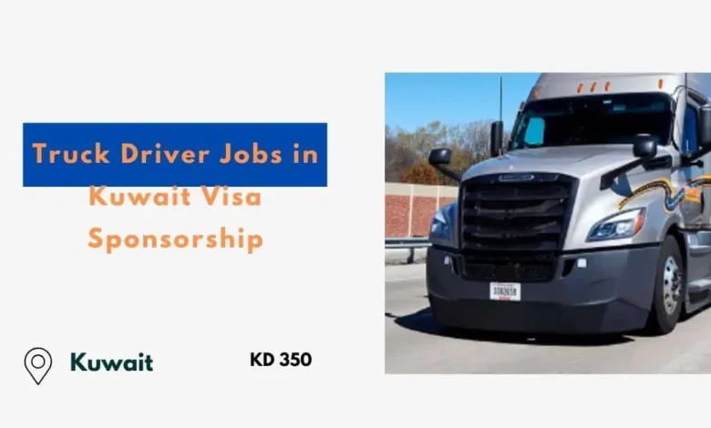 Truck Driver Jobs in Kuwait