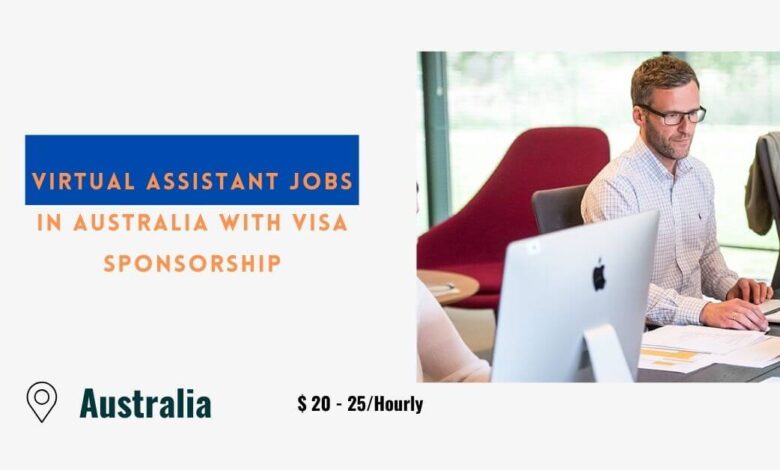 Virtual Assistant Jobs in Australia with Visa Sponsorship