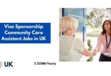 Visa Sponsorship Community Care Assistant Jobs in UK